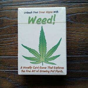 Vintage 2002 Spencer Gifts Weed! Card Game By Kheper Games Adult Novelty New